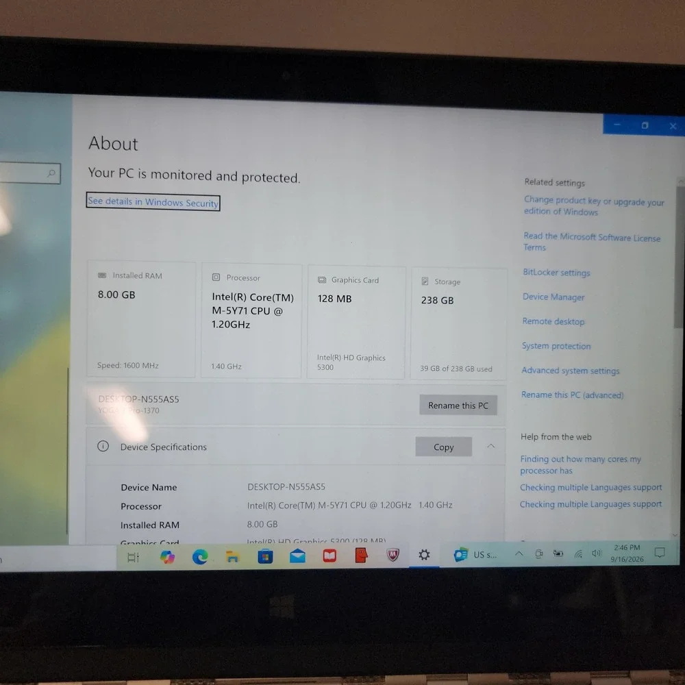Lenovo Yoga 3 Pro-1370 Silver 13.3